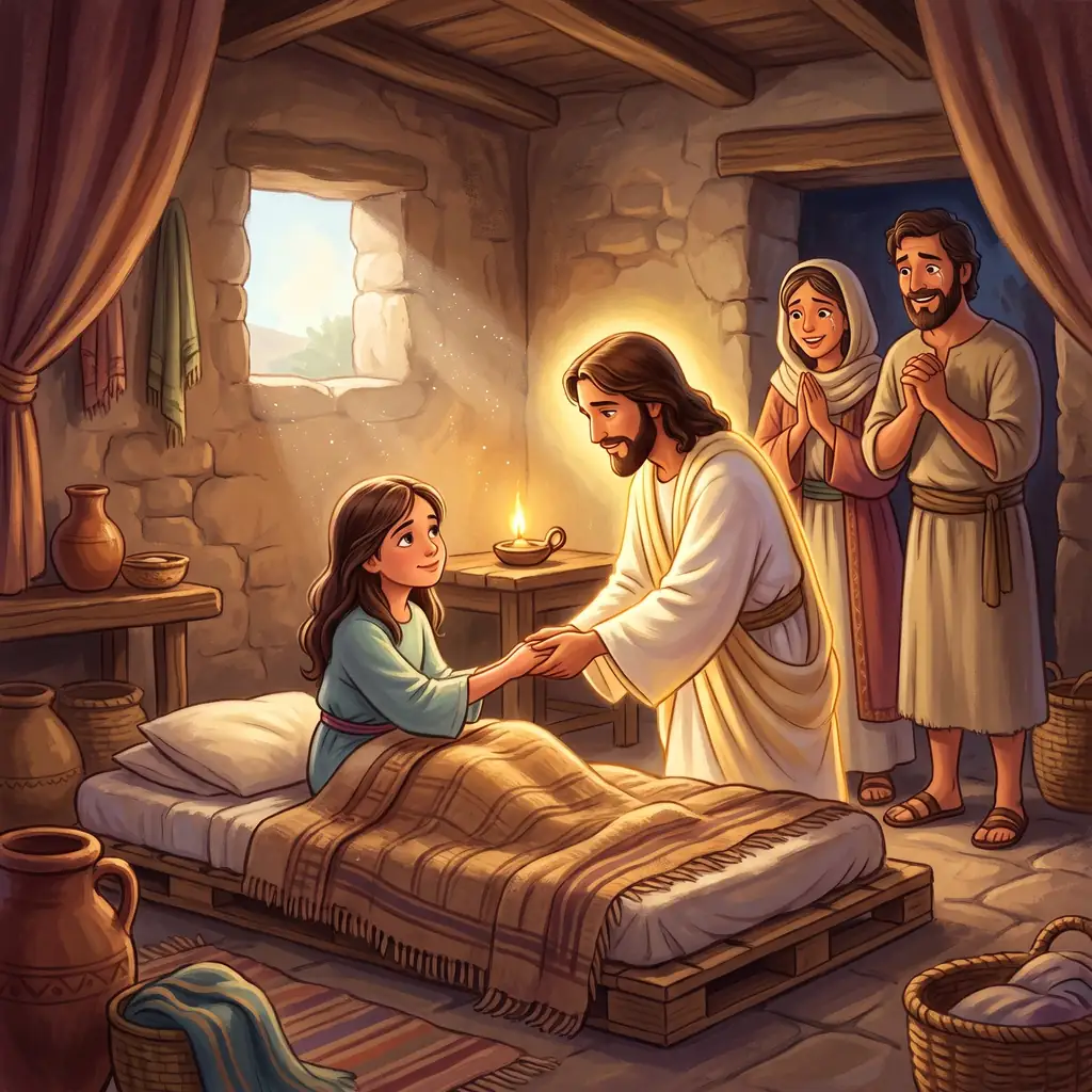 Jesus e a Filha de Jairo