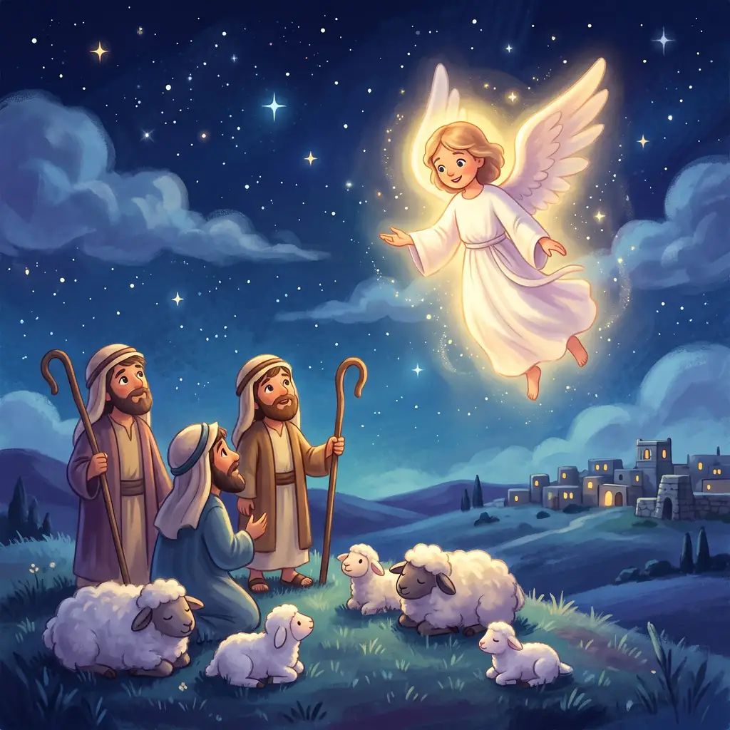 Os Pastores e a Noite de Natal