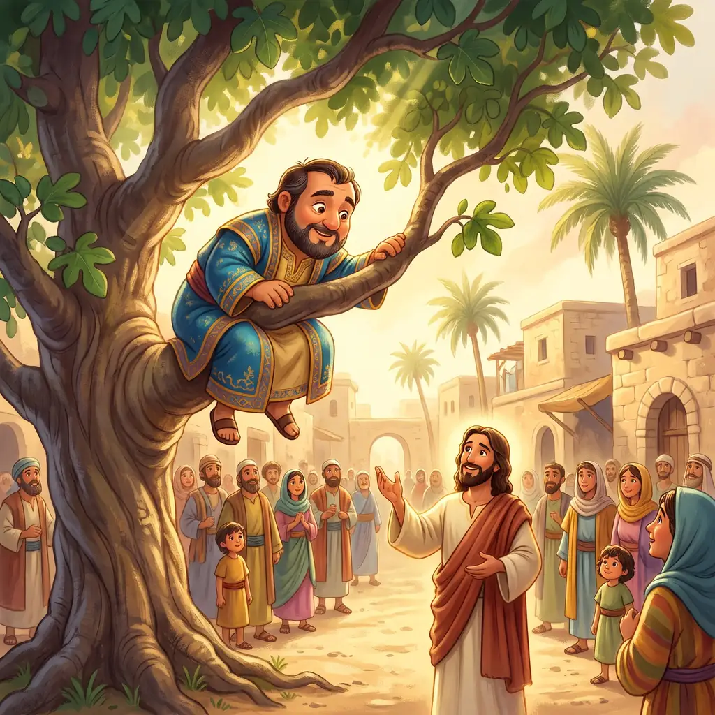 Zaqueu e o Encontro com Jesus